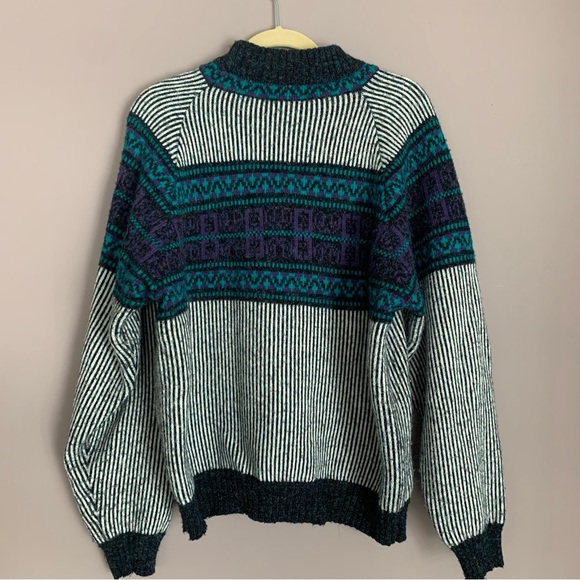 Vintage grandpa sweater size L - Picture 3 of 5